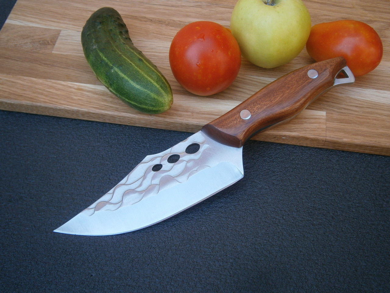 Ніж кухарський Sakuri Рremium Lux RT-6802 фултанг 22 см, фото 1