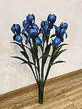 Букет з кованих ірисів 8 шт, фото 2