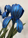 Букет з кованих ірисів 8 шт, фото 6