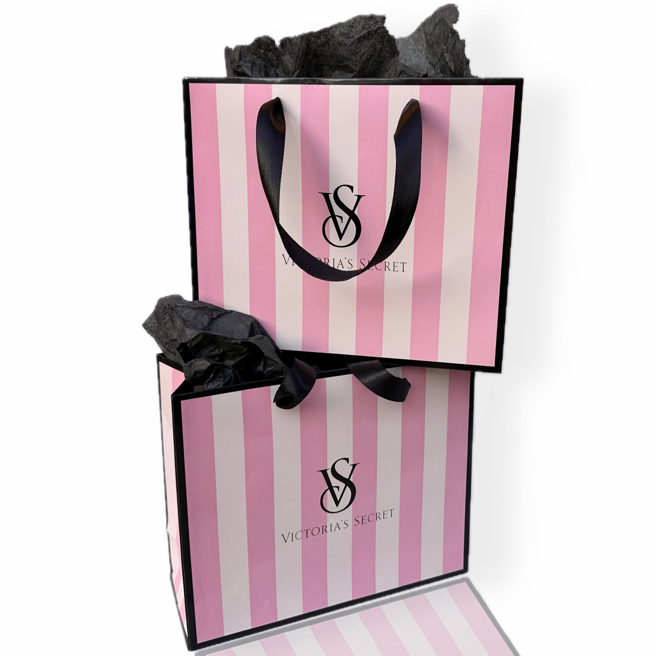 Пакет Вікторія Сікрет Класика новий дизайн розмір M 240х200х90 мм