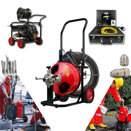 Апарати для прочищення каналізації