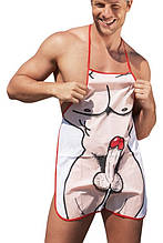 Жартівливий фартух з зображенням голого чоловічого тіла Naughty Apron