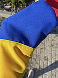 Прапор України 140х90см з кишенею з габардину, фото 4