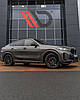 Сплітер BMW X6 G06 LCI M-Sport (2023+) тюнінг обвіс губа спідниця елерон (V2), фото 3