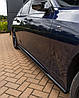 Пороги BMW G20 M Sport елерон тюнінг обвіс (V2), фото 3