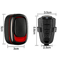 Велофара A5P-LED (red), виносна кнопка, Waterproof, ЗП Type-C, Li-Ion ак., дзвінок, фото 3