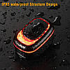 Велофара A5P-LED (red), виносна кнопка, Waterproof, ЗП Type-C, Li-Ion ак., дзвінок, фото 7