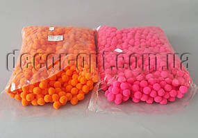 Фетрові помпони оксамитові 1,5 см/1000шт