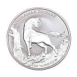 Срібна колекційна монета Australian Brumby 1 долар 1 унція 2022 Австралія, фото 4