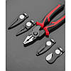 Багатофункціональні плоскогубці 5 в 1 зі змінними головками High Technology, фото 2