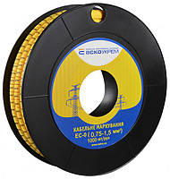 Маркування кабельне ЕС-0 "1" (0,75-1,5мм) АСКО