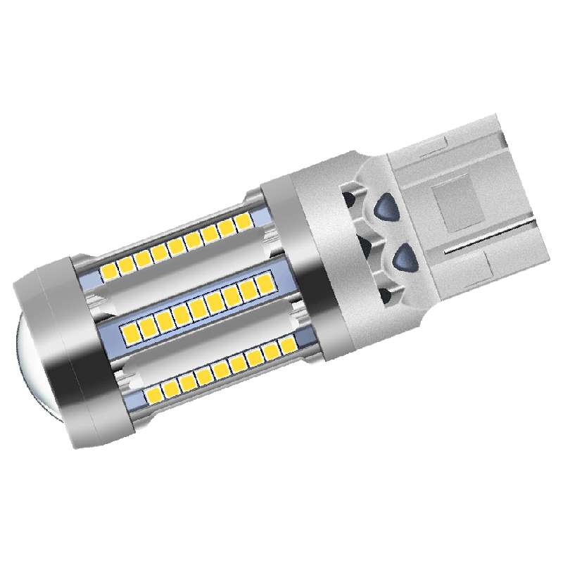 Світлодіодна LED лампа DriveX Glow UL2 T20(1) Amber 12V 15W CAN 2600Lm 7440/W21W Ø16 мм