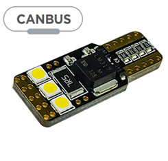 Світлодіодна LED лампа DriveX T10-202n 3030-6 12V CAN 4,2Вт 230Лм Ø10 мм