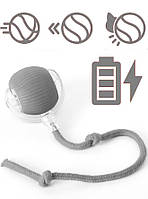 Розумний м'яч із хвостом мотузкою іграшка для котів і собак, інтерактивна уникаюча, з акумулятором, +