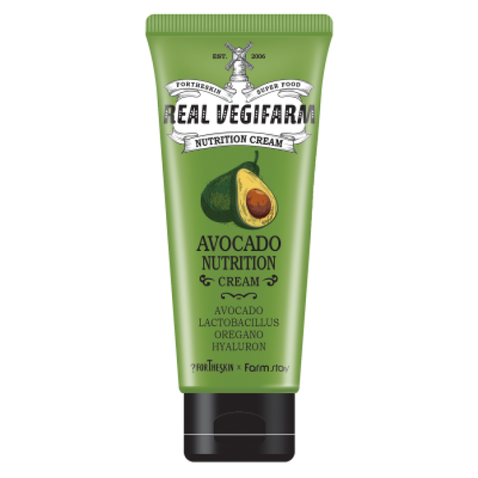 Крем для обличчя FORTHESKIN SUPER FOOD REAL VEGIFARM NUTRITION CREAM-Avocado [100ml], фото 1