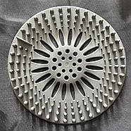 Сіточка-фільтр на злив - гнучка кришка - dark grey, фото 3