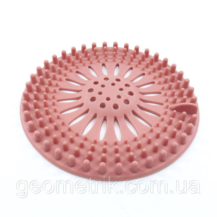 Універсальна сіточка для зливу - силіконовий фільтр - pink, фото 1