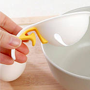 Відокремлювач жовтка з кріпленням до миски - Сепаратор для яєць, фото 10
