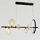 Підвісна дизайнерська люстра P488/7BK, фото 2