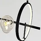 Підвісна дизайнерська люстра P488/7BK, фото 4