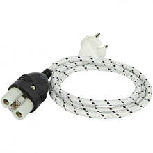 Провід живлення для електроприладів з голландським штекером, 1.2 м 513 MZOPT