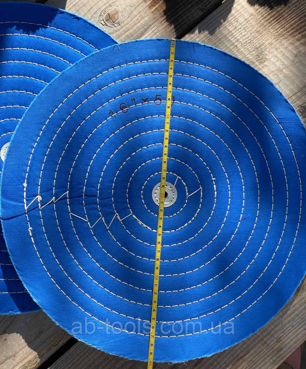 Муслін 400 мм синій полірувальний, фото 1