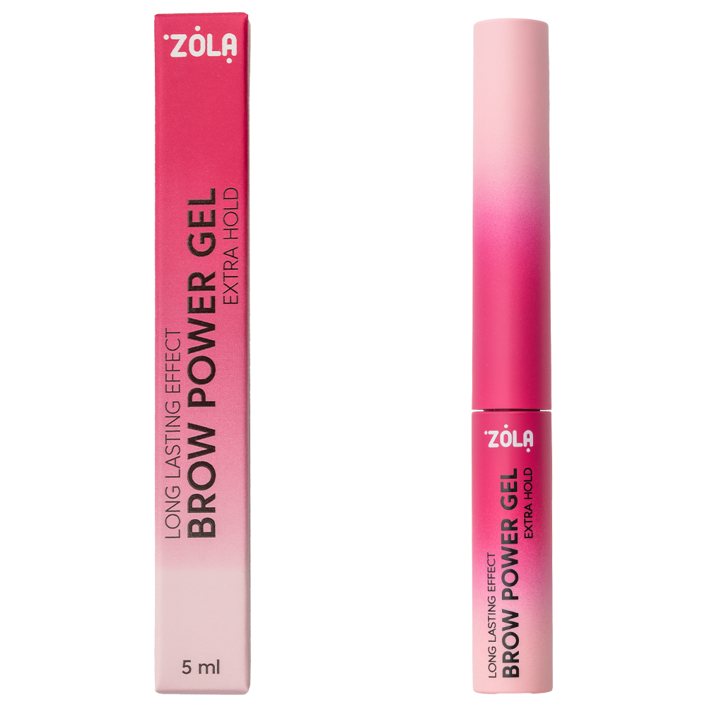Гель для брів ZOLA Brow Power Gel long lasting Effect (5 ml), фото 1