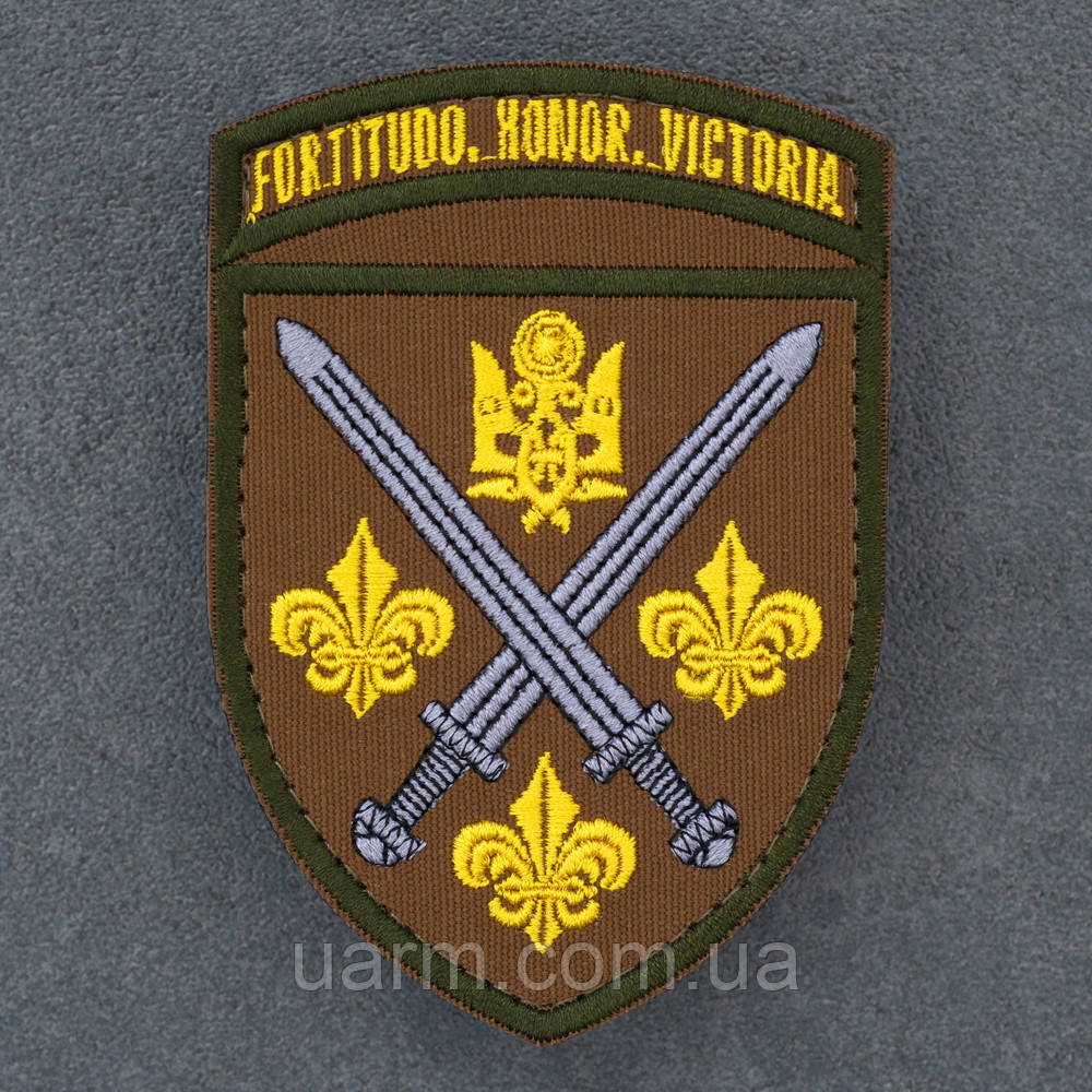 Шеврон 155 Окрема механізована бригада 155 ОМБр Анна Київська Новий койот, фото 1