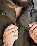 Весняна тактична куртка софтшел masad олива, фото 4