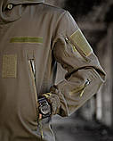 Весняна тактична куртка софтшел masad олива, фото 5
