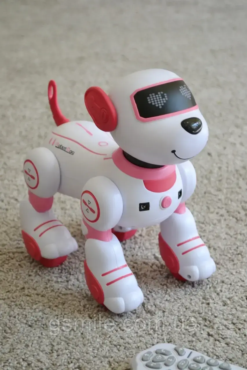 Робот собака з пультом дистанційного керування Smart stunt dog BG1533 (інтерактивна іграшка)