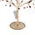 Декоративне дерево з підсвіткою Перлинний блиск 46х26 см 119239-018 пластик, фото 3
