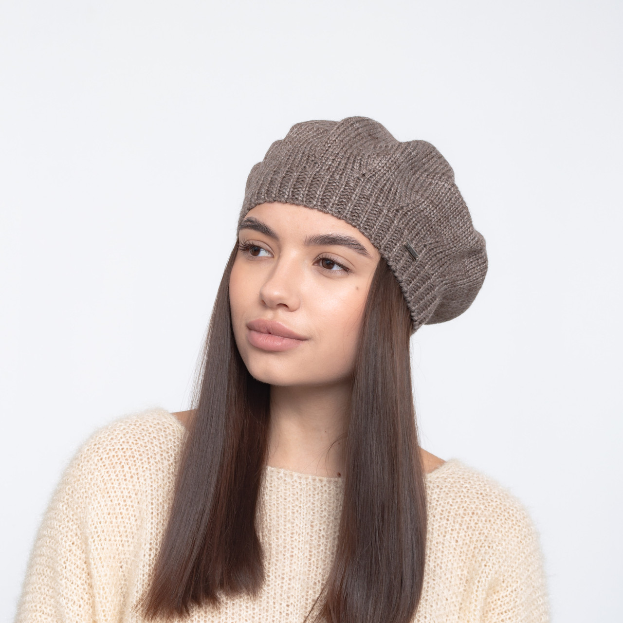Берет Nicole (шерсть) 079 какао