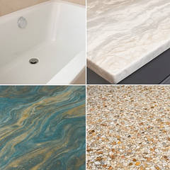 Реставрація стільниць, індивідуальні декоративні покриття, лав'яний килим