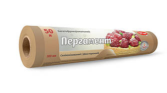 Пергамент для випікання силіконізований То є так коричневий 38 см 50 м