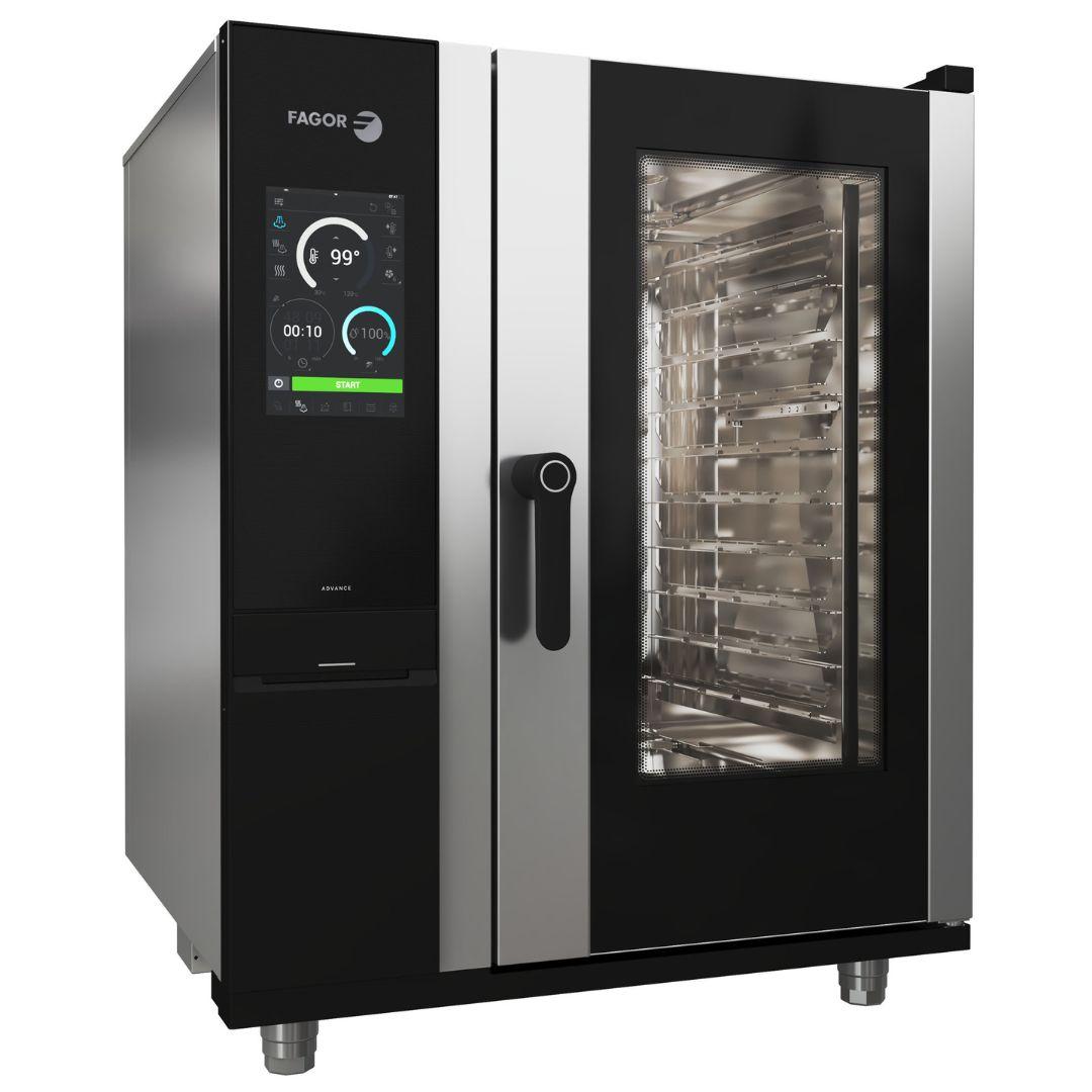 Пароконвектомат FAGOR бойлерний ADVANCE IKORE на 10 рівнів GN1/1 APW-101-E R LW S, фото 1