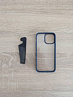 Чохол для iPhone 13 Pro Max CASEKOO з підставкою Прозорий з Синім