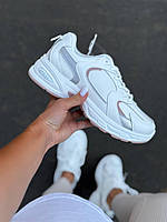 Жіночі білі шкіряні кросівки, жіночі повсякденні демісезонні кросівки, жіноче модне взуття на весну