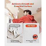 VEVOR 36x Стяжка для стикування Самоклеюча скловолоконні ремонтна стрічка для гіпсокартону 50 мм x 45 м 303242, фото 2