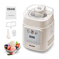 Автоматична морозивогенератор VEVOR 1 л з вбудованим компресором, без попереднього заморожування 303673