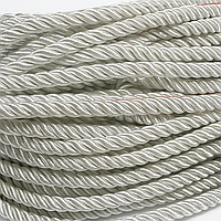 Шнур декоративний для натяжної стелі Білий 11 мм Оздоблювальний канат для натяжної стелі