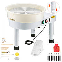 Керамічний гончарний круг VEVOR, форма для керамічного круга, 35 см, регульована 304599