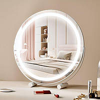 Дзеркало для макіяжу VEVOR Hollywood Дзеркало косметичне LED для макіяжу Smart Touch φ513мм 302751