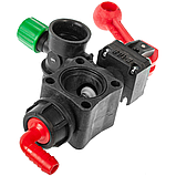 Секція (клавіша) регулятора-розподільника обприскувача з компенсатором тиску прохідна Tolveri RF3/5-22, фото 3