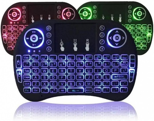 Клавіатура бездротова для Smart TV RT-MWK08 (Rii i8), фото 1
