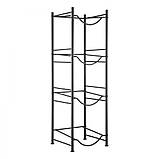 Тримач для глечика для води VEVOR, підставка для пляшок з водою, 4 яруси, один ряд, 4 пляшки 302808, фото 10