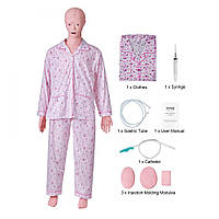 VEVOR чоловік медсестра практика манекен догляд за пацієнтом симулятор догляд за пацієнтом навчальна практика