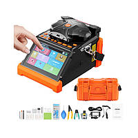 Зварювальний апарат для оптоволоконних кабелів VEVOR Fusion Splicer 6 двигунів 305214