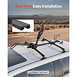 Vevor 310052 Велосипедний багажник на дах, вантажопідйомність 15 кг, складний велосипедний багажник на дах із надійною системою, фото 6