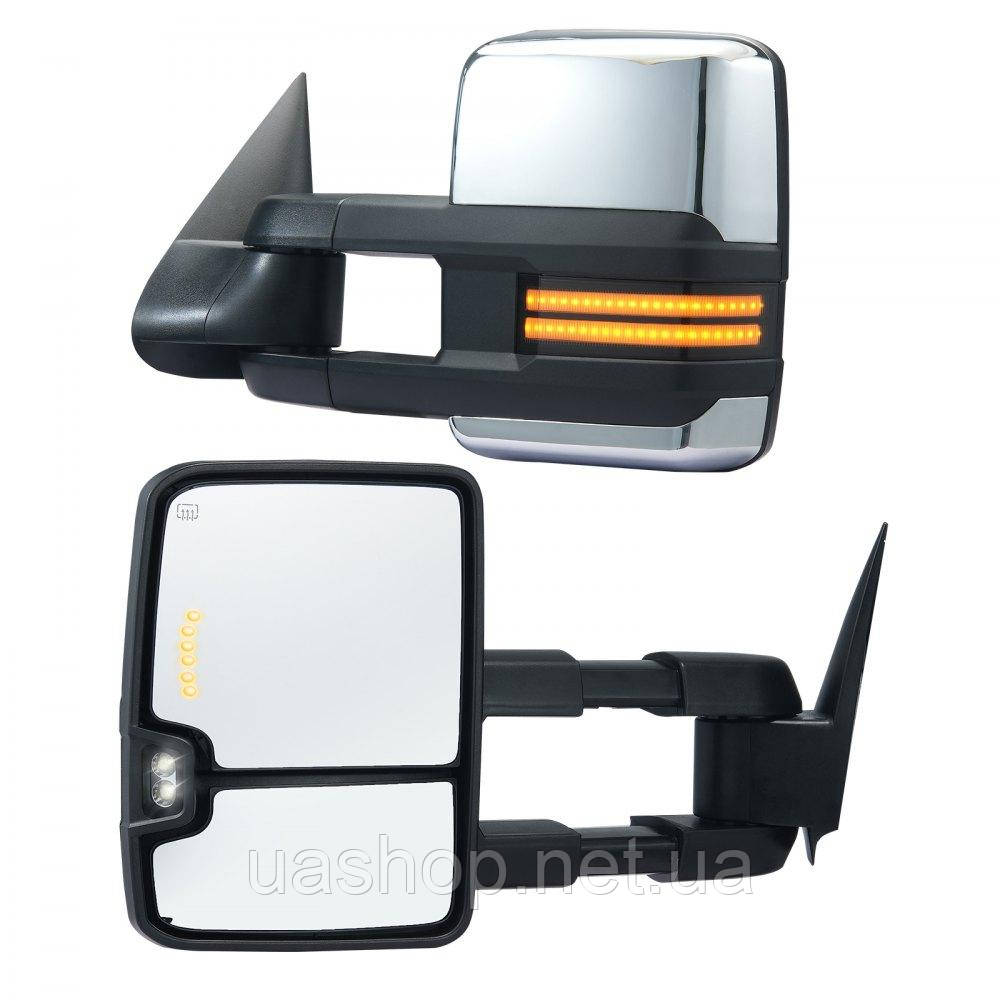 Vevor 310160 Бічні дзеркала з електроприводом для Chevrolet Silverado (2003-2007)/GMC/Cadillac, фото 1